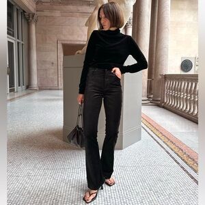 Brand new Agolde velvet long sleeve